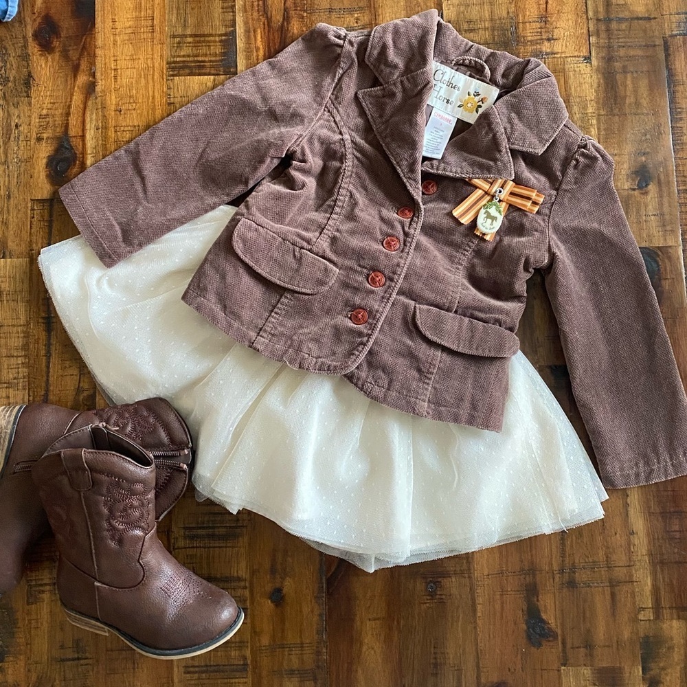 COPY - cowgirl set bundle western toddler girl gymboree horse and suit 3t (NO B…